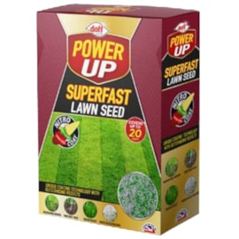 Doff Power Up Superfast Lawn Seed With Nitro-Coat 500g Doff Power Up Superfast Lawn Seed With Nitro-Coat 500g