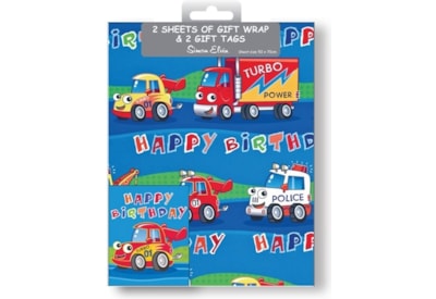 Simon Elvin Vehicles Wrap 2 Sheets & Tags Simon Elvin Vehicles Wrap 2 Sheets & Tags