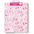 Simon Elvin Baby Girl Wrap 2 Sheets & Tags (2595)