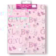 Simon Elvin Baby Girl Wrap 2 Sheets & Tags Simon Elvin Baby Girl Wrap 2 Sheets & Tags