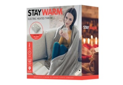 Stay Warm Xl Heated Throw Blanket 180x130cm 180cm (F2851GR)