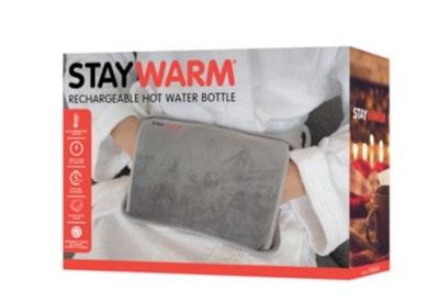 Lloytron Stay Warm Rechargeable Hot Water Bottle Grey (F2881GR)