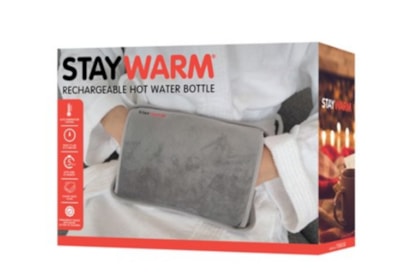 Stay Warm Rechargeable Hot Water Bottle Grey Stay Warm Rechargeable Hot Water Bottle Grey