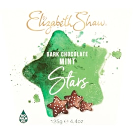 Elizabeth Shaw Dark Chocolate Mint Stars 125g (5202718)