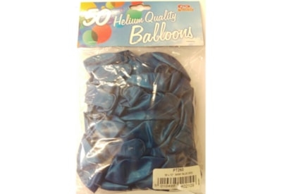 Fantasia Shiny Blue Balloons 50s 12" Fantasia Shiny Blue Balloons 50s 12"