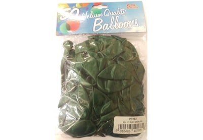 Fantasia Shiny Green Balloons 50s 12" Fantasia Shiny Green Balloons 50s 12"