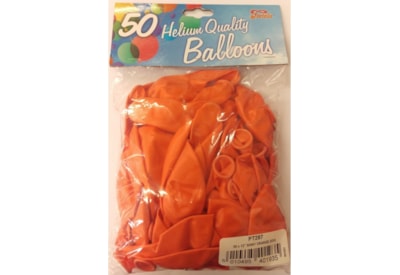 Fantasia Shiny Orange Balloons 50s 12" Fantasia Shiny Orange Balloons 50s 12"