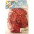 Fantasia Shiny Red Balloons 50s 12" (PT268)