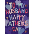 Ling Fathers Day Husband Type Card Ling Fathers Day Husband Type Card
