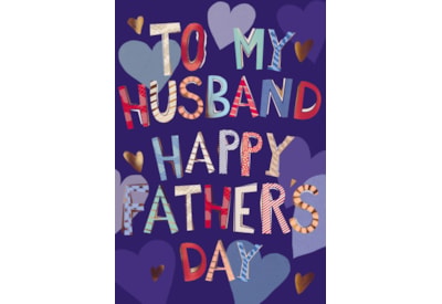 Ling Fathers Day Husband Type Card Ling Fathers Day Husband Type Card