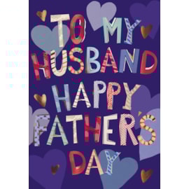 Ling Fathers Day  Husband Type Card