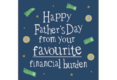 Ling Financial Burden Fathers Day Card Ling Financial Burden Fathers Day Card
