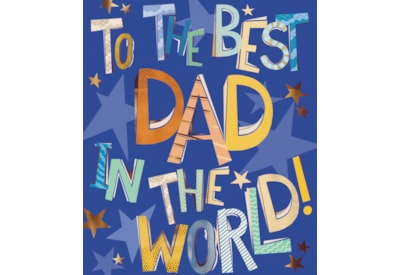 Ling Fathers Day Chunky Pattern Text Card Ling Fathers Day Chunky Pattern Text Card
