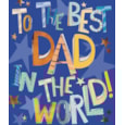 Ling Fathers Day Chunky Pattern Text Card