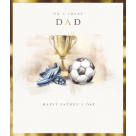 Ling Fathers Day Football Trophy