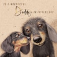 Ling Sausage Dogs Fathers Day Card Ling Sausage Dogs Fathers Day Card