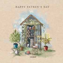 Garden Shed Fathers Day Card (FIJA0226)