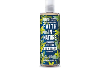 Faith In Nature Body Wash Seaweed & Citrus 400ml (013801)