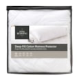 Fine Bedding Company Deep Filled Cotton Mattress Protector Double Fine Bedding Company Deep Filled Cotton Mattress Protector Double