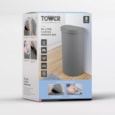 Tower Curved Sensor Bin Grey 50Lt