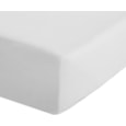 Fitted Percale Sheet White Single (BD/18277/SFD/WH)