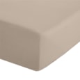 Catherine Lansfield Fitted Percale Sheet Natural Double Catherine Lansfield Fitted Percale Sheet Natural Double
