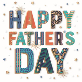 Happy Fathers Day Card (FKKA0232W)