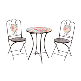 Boho Flower 2 Seater Bistro Set Boho Flower 2 Seater Bistro Set