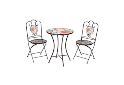 Boho Flower 2 Seater Bistro Set Boho Flower 2 Seater Bistro Set