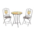 Spring Boho Brights 2 Seater Bistro Set 60Cm Dia