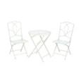Sage Green 2 Seater Bistro Set 60Cm Dia Sage Green 2 Seater Bistro Set 60Cm Dia