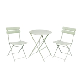 Reims 2 Seater Bistro Set Sage Green Reims 2 Seater Bistro Set Sage Green