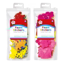 Act Foam Stickers 2 Asst Dsgn Act Foam Stickers 2 Asst Dsgn