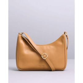 Lappella Freya Crossbody Bag In Tan Valentino Leather