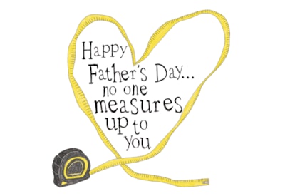 Ling Fathers Day Measuring Tape With Type Ling Fathers Day Measuring Tape With Type