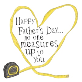 Ling Fathers Day Measuring Tape With Type