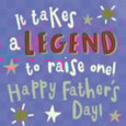 Ling Fathers Day Stars & Type Legend Dad