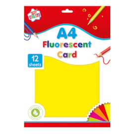 Act A4 12 Sheets Fluorescent Card (FSC3-PAFH/3)