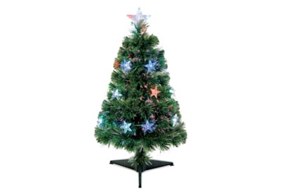 Premier Fibre Optic Star Tree 80cm