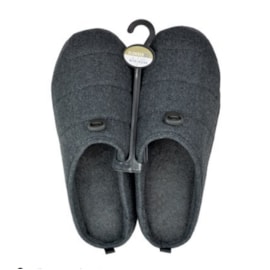 Ks Brands Mens Quilted Mule Charcoal Ks Brands Mens Quilted Mule Charcoal