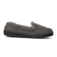 Ks Brands Mens Microfibre Moccasin Grey Ks Brands Mens Microfibre Moccasin Grey