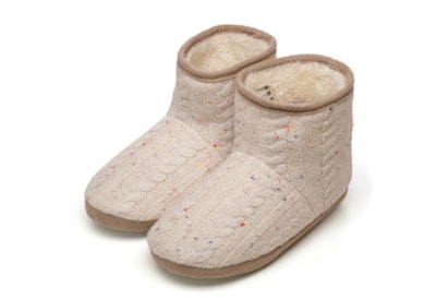 Ladies Speckled Knit Bootie Ladies Speckled Knit Bootie