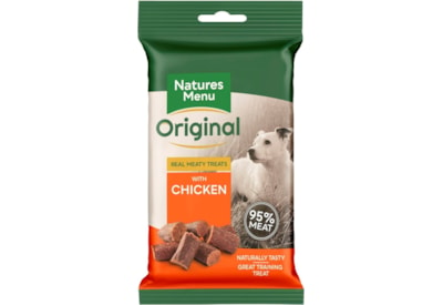 Natures Menu Real Meat Chicken Mini Treats For Dogs 60g (NMCKT)
