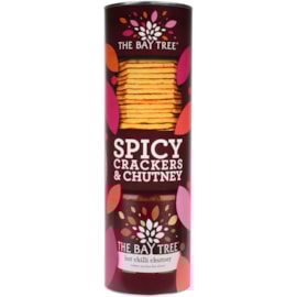 SPICY Tube With Crackers & Chutney