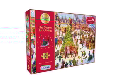 Gibsons The Season For Giving (1000) Ltd Edition Puzzle Gibsons The Season For Giving (1000) Ltd Edition Puzzle
