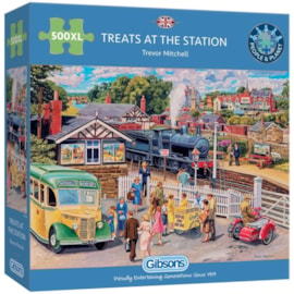 Gibsons Treats at the Station Xl Puzzle 500pc (G3556)