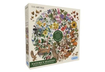 Gibsons The Art File: Nature'S Seasons (500 Circ) Puzzle Gibsons The Art File: Nature'S Seasons (500 Circ) Puzzle