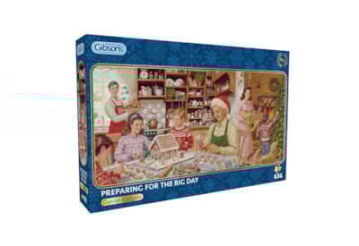 Gibsons Preparing For The Big Day 636pc Gibsons Preparing For The Big Day 636pc