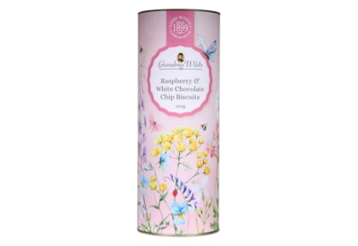 Grandma Wild's Wildflower Raspberry & White Chocolate Drum 200G Grandma Wild's Wildflower Raspberry & White Chocolate Drum 200G
