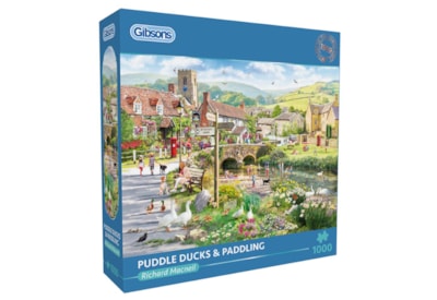 Gibsons Puddle Ducks & Paddling Puzzle 1000pc Gibsons Puddle Ducks & Paddling Puzzle 1000pc